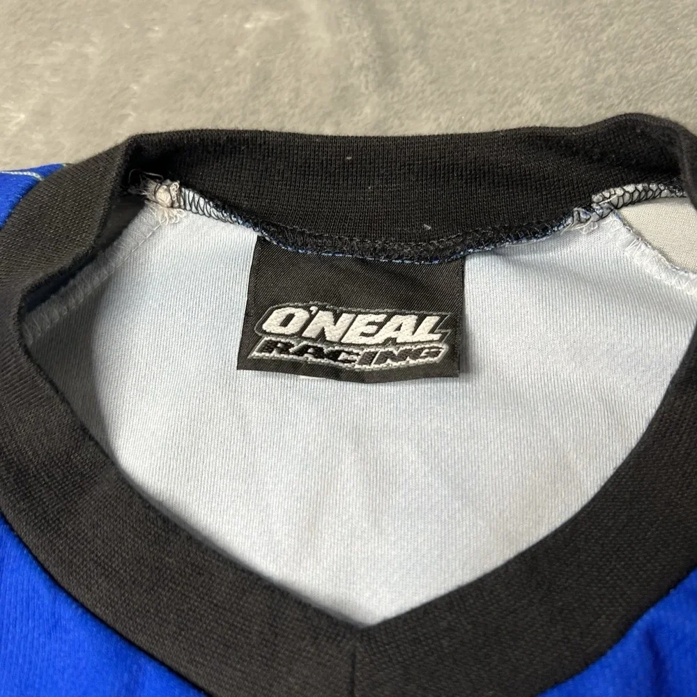 O'Neill Jersey Men Size XXL Apocolypse Motocross Racing Blue Black White